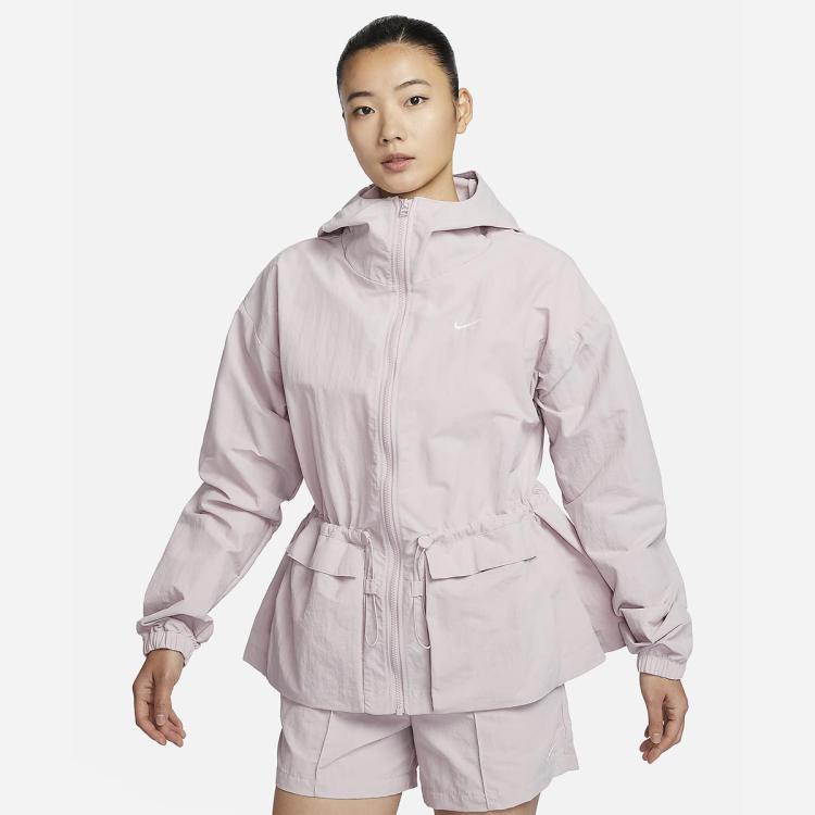 Nike 女装上衣梭织夹克舒适休闲时尚日常运动外套 In Pink