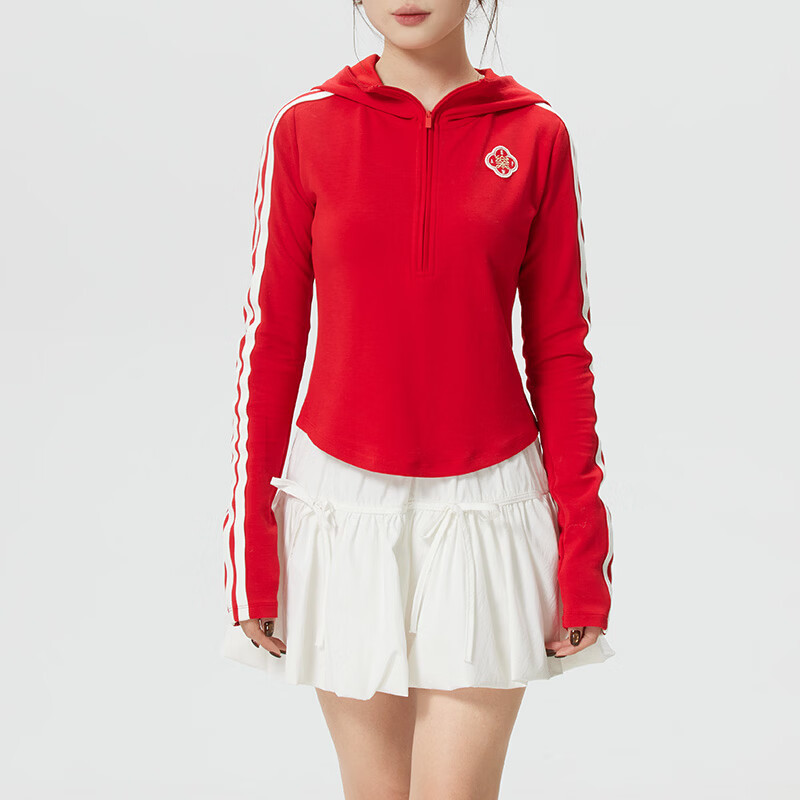 adidas CNY������ɫ����Ůװ 2026�����¿� �˶������г�����ͷ�� 466Ԫ