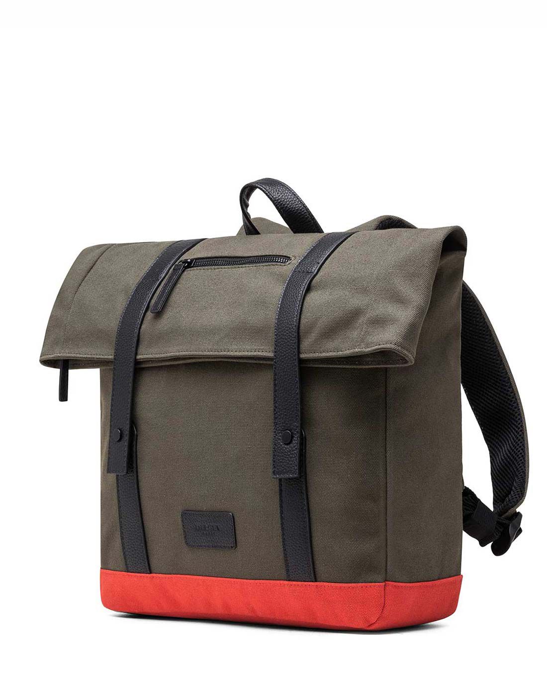 delsey法国大使休闲百搭纯色帆布双肩包