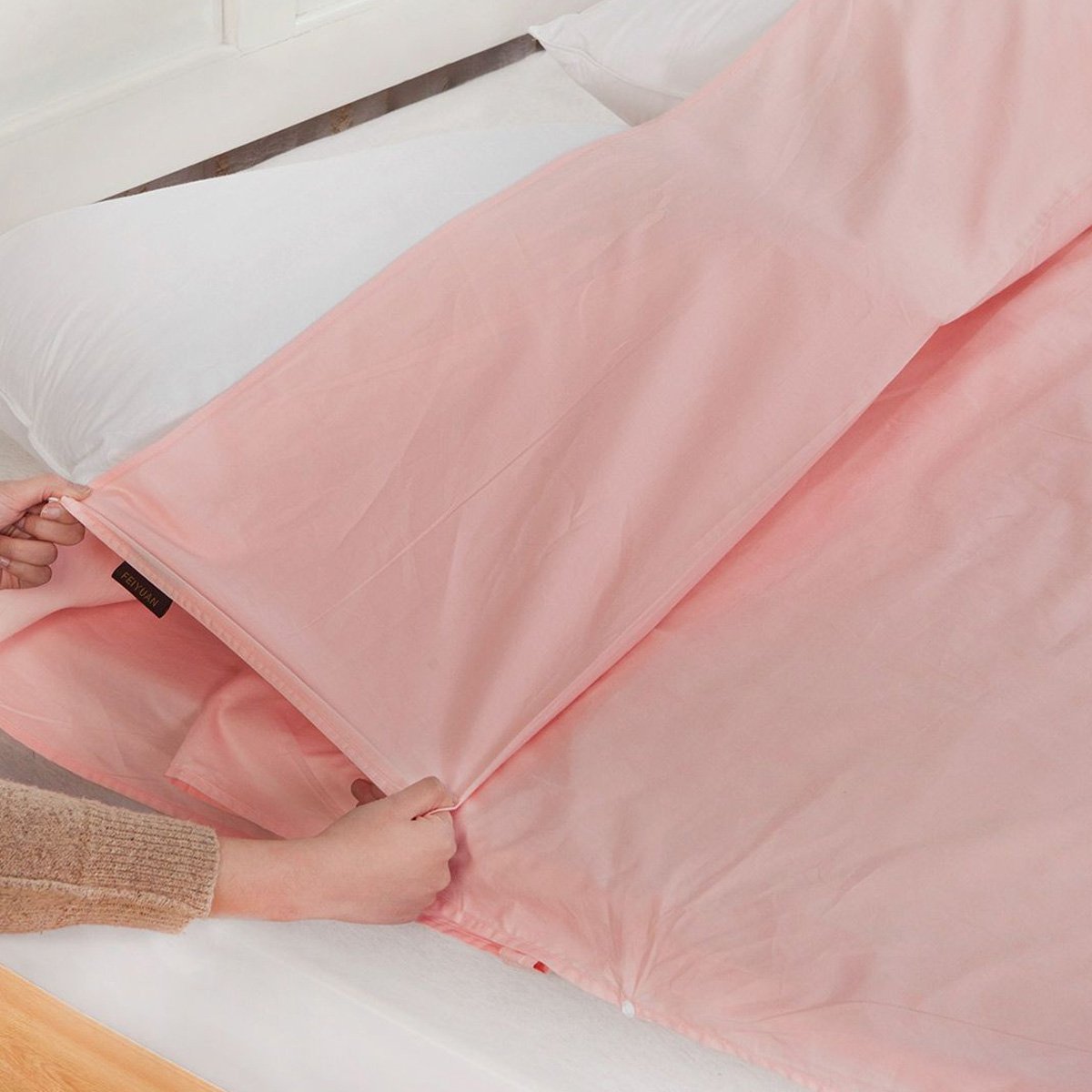 220*120cm便携纯棉隔脏卫生睡袋