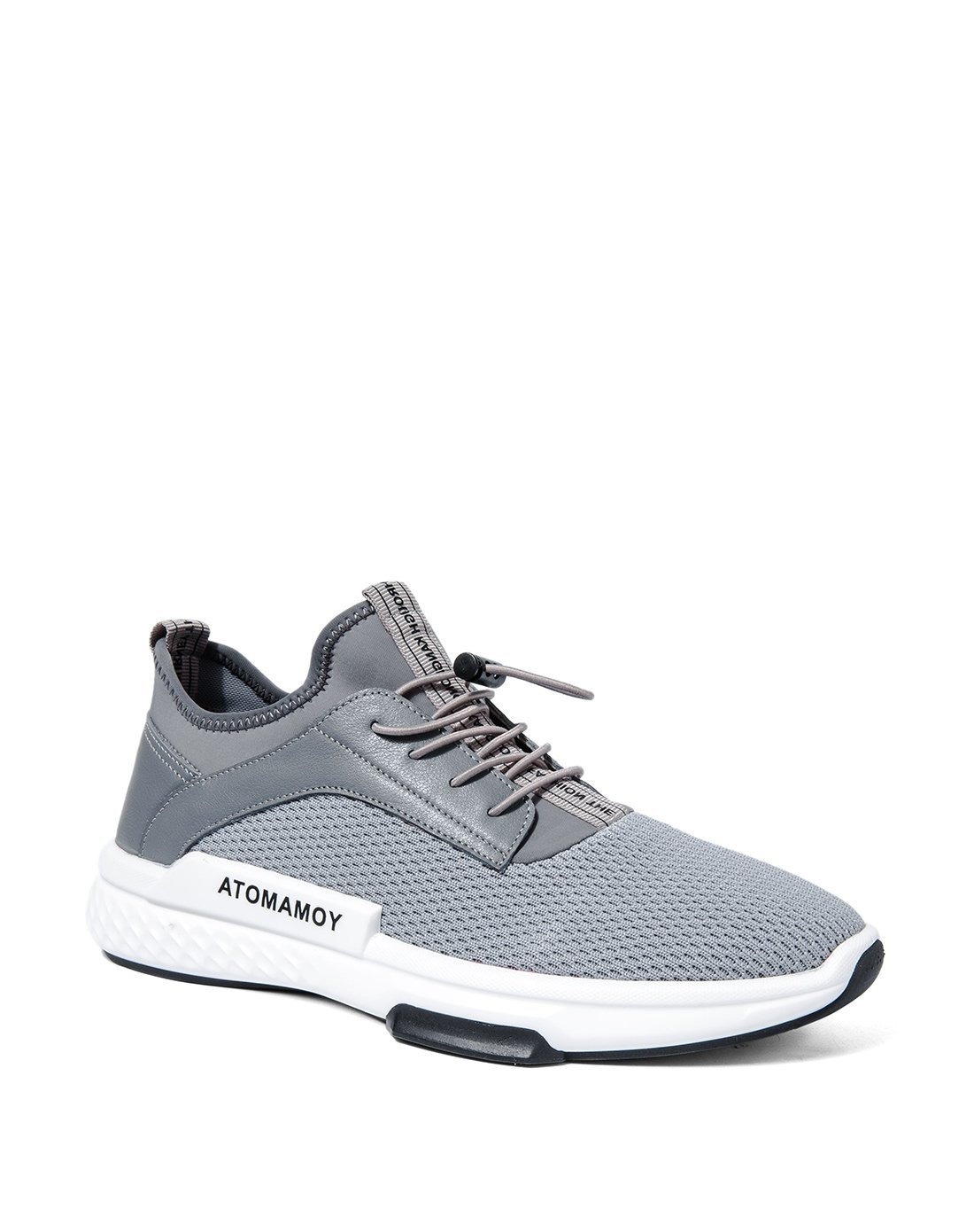 康龙休闲鞋男 2018新款春夏季跑步鞋网面透气男士黑色运动鞋男休闲