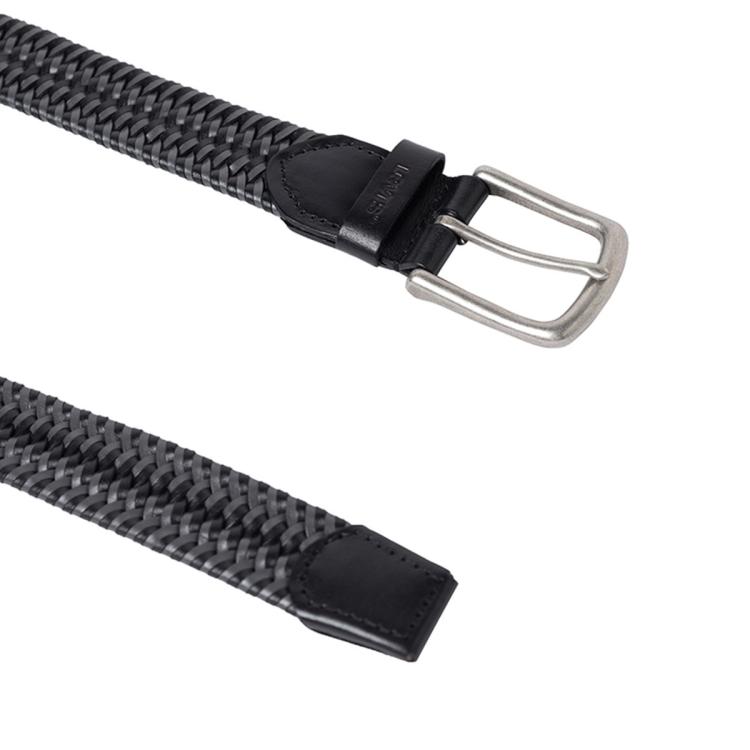 LEVI'S Levi's李维斯春季新款男士黑色镂空时尚个性商务腰带