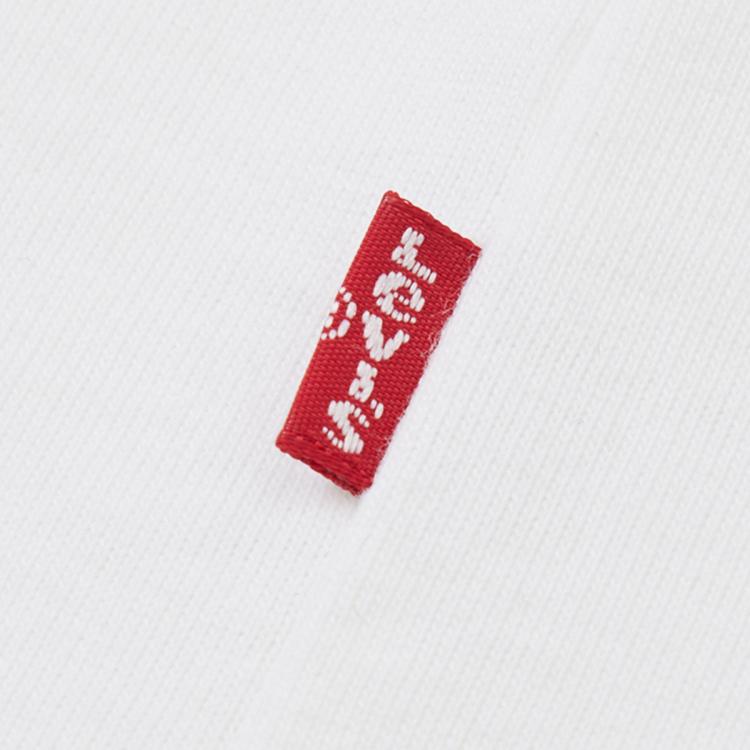 Levi's李维斯24春夏女士做旧logo印花复古短袖T恤