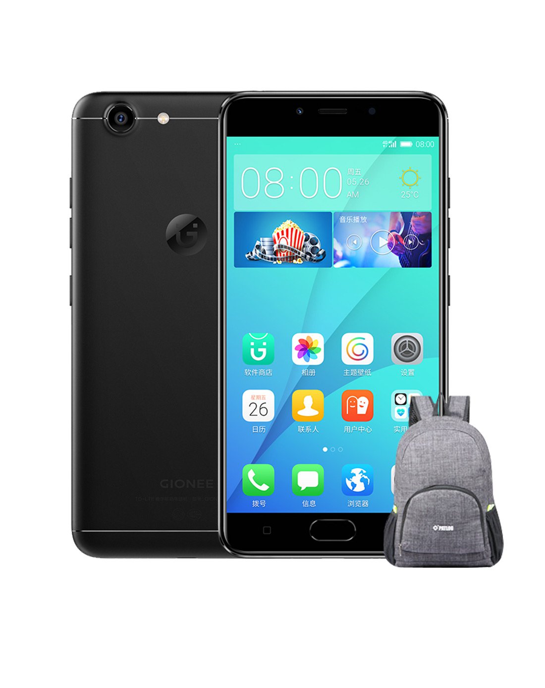 金立gionee手机专场【送防水双肩包】s10c 4 32gb 暗夜黑g金立s10c