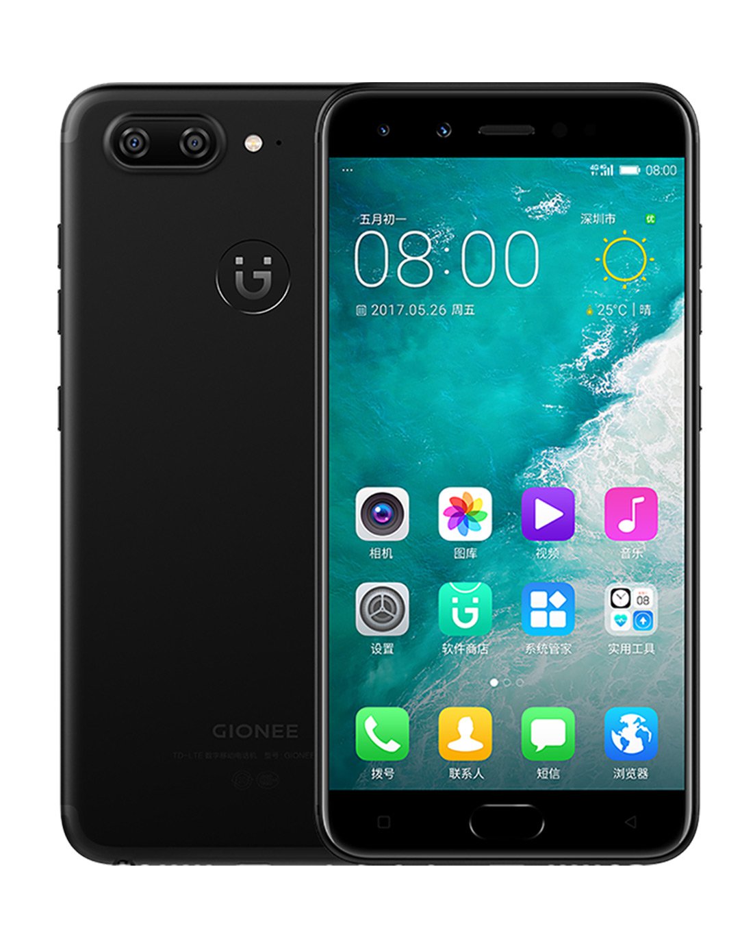 金立gionee手机专场【送防水双肩包】s10 6 64gb 暗夜黑g金立s10暗夜