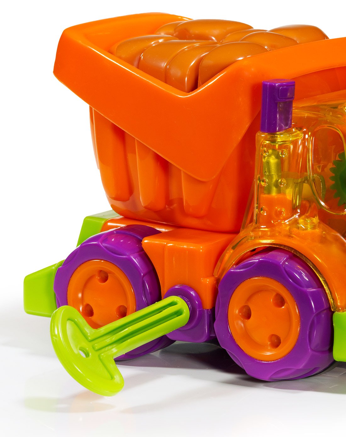 星月玩具发条动力小汽车泥头车仿真汽车婴幼儿童玩具