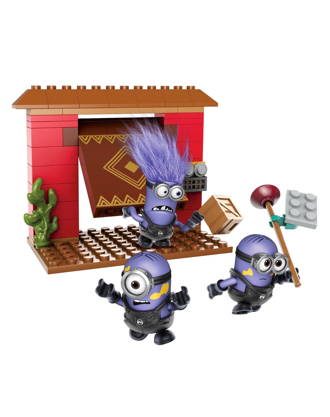 【电影同款】美高小黄人深入敌腹场景套装玩具