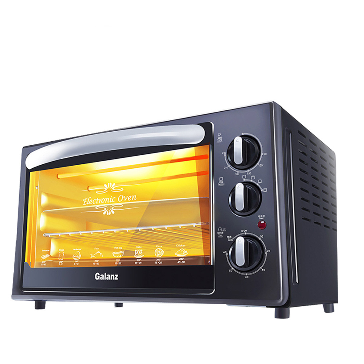 格兰仕k11家用烤箱上下管独立多功能30l电烤箱