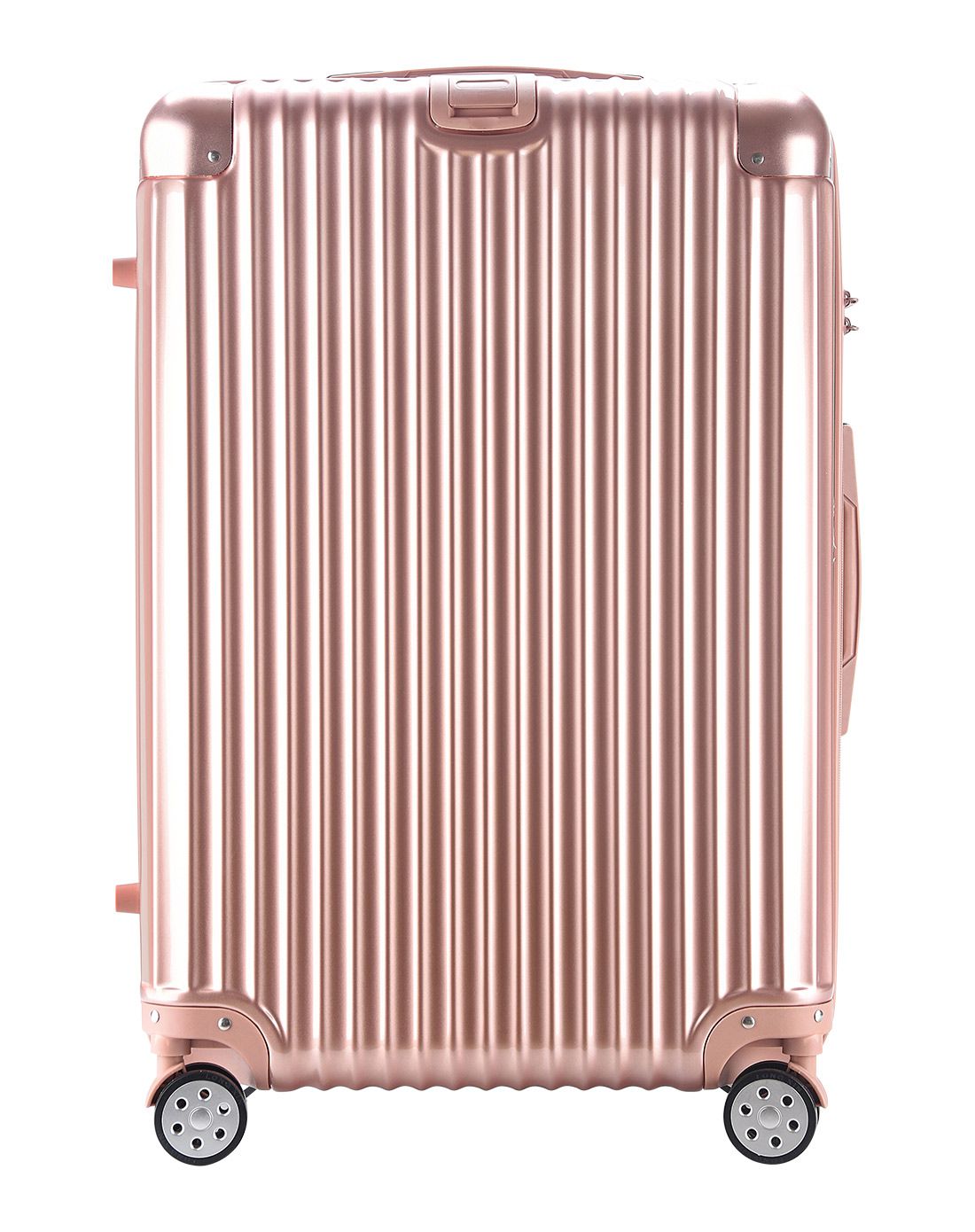 y62017年新款全配色时尚镜面拉链拉杆箱旅行箱26寸y8860-26b玫瑰金