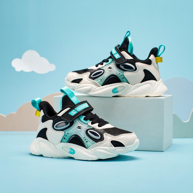 哈比熊 童鞋男童运动鞋春秋季中大童网面鞋韩版儿童鞋子透气休闲跑步鞋