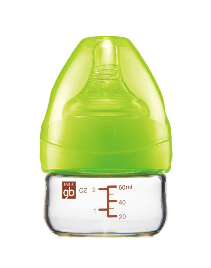 gb好孩子母乳实感宽口径新生儿玻璃奶瓶60ml