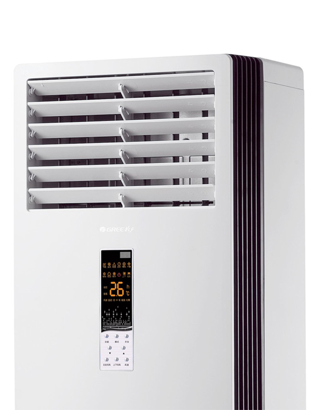 gree 格力空调 t迪系列 2匹 3级能效变频冷暖立柜式空调 kfr-50lw