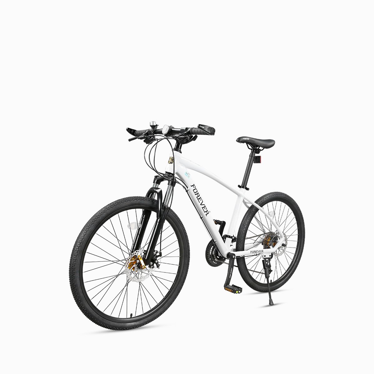 f0rever自行车27速自行车山地车26寸铝合金男女式变速单车