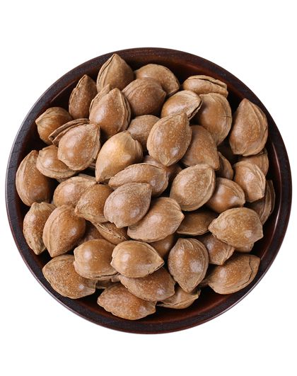 【坚果零食】新农哥 小白杏硬壳杏仁200gx3袋