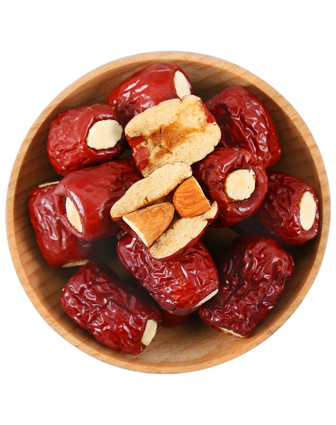 (2件起售)枣夹巴旦木50gx5包 软糯松脆