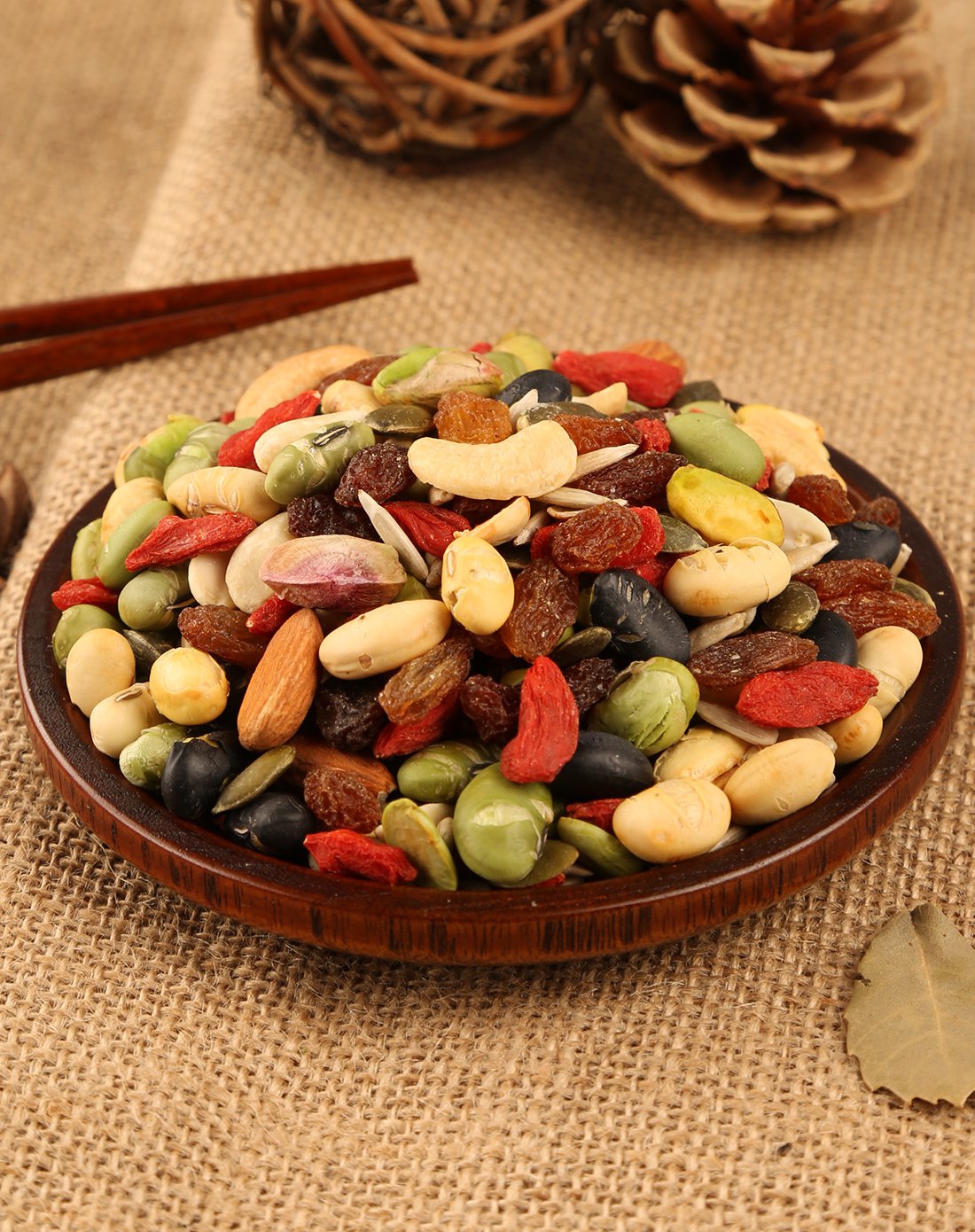 【坚果零食】新农哥 什锦果仁200gx2瓶