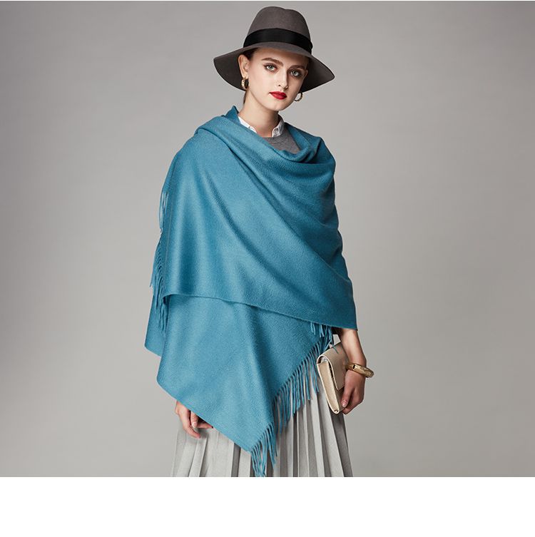女士羊绒大披肩