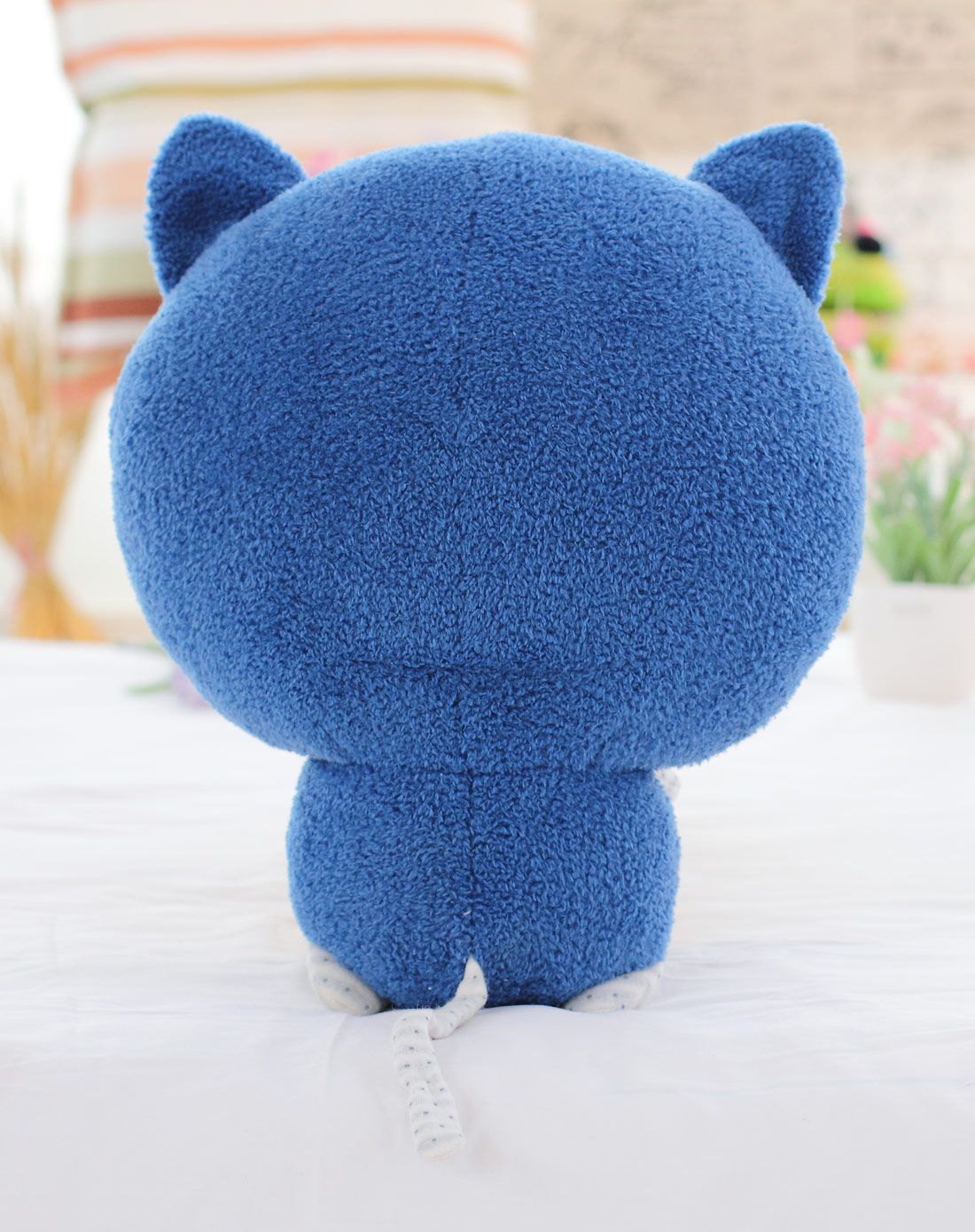 蓝白玩偶毛绒玩具专场(混合)q版大嘴狼-深蓝色-30cmvlb078b_唯品会