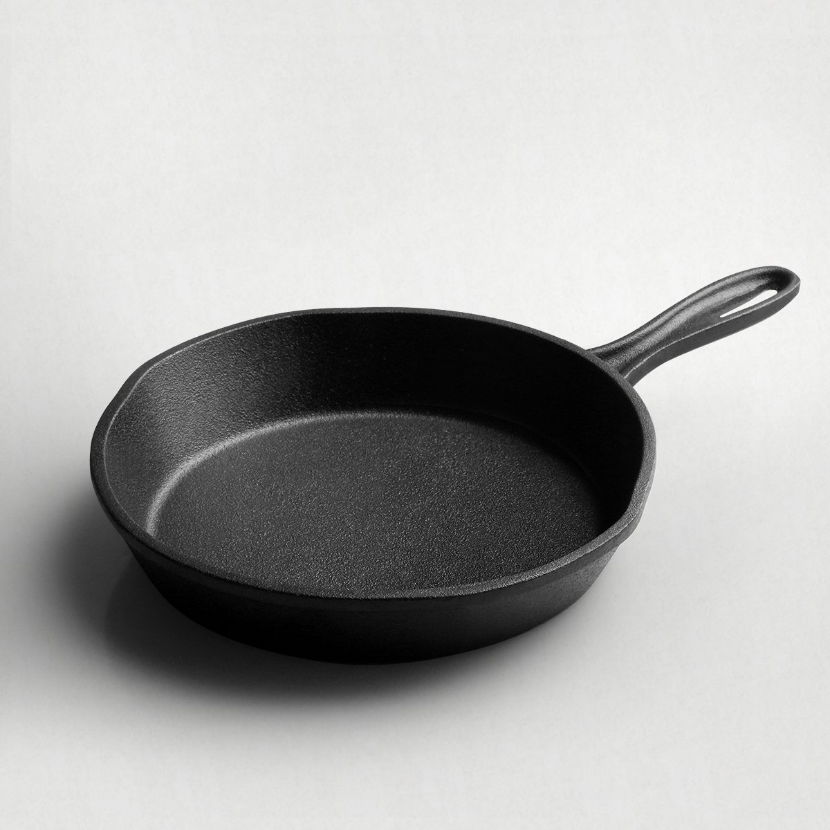 铸铁无涂层小煎盘 加厚平底锅 小尺寸煎锅