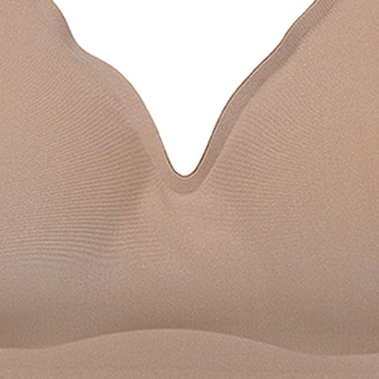 爱慕 爆款背心式【裸感净痕 水滴杯防外扩】本命年软糯侧收聚拢文胸