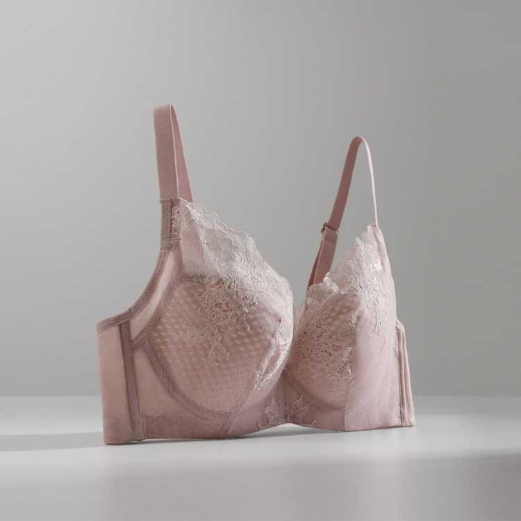 爱慕 爆款蜂巢透气薄杯【大胸不臃肿】蕾丝包覆有效侧收聚拢超薄文胸
