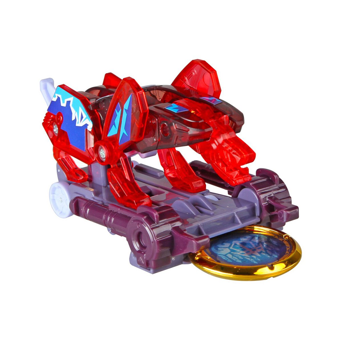 【爆裂飞车3】合体弹射系列炼狱变形车型儿童玩具