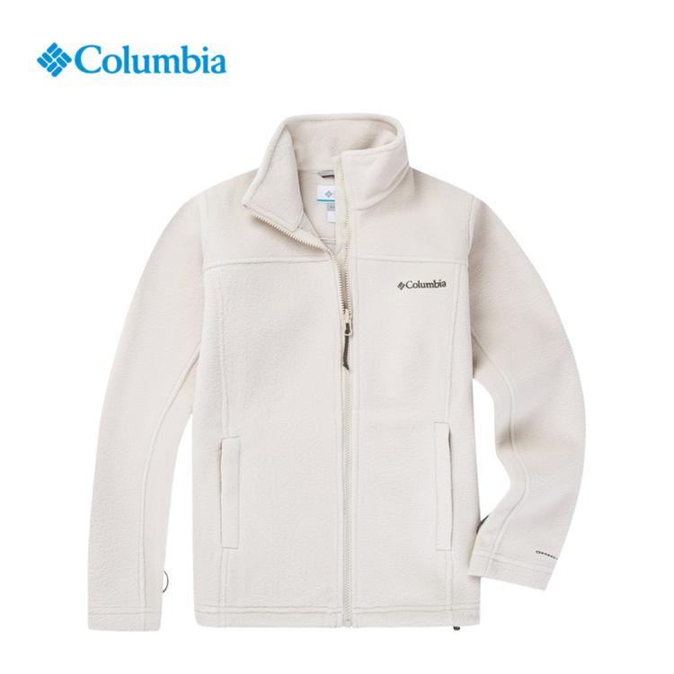 Columbia 哥伦比亚户外女子奥米热能保暖徒步运动抓绒衣xr9100 In White