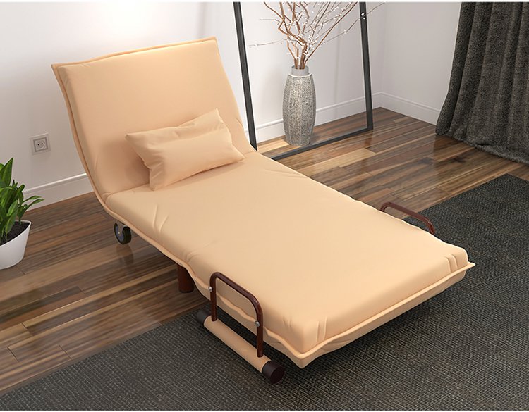 简约折叠床单人床沙发床懒人床四色可选 产地: 常州 适用人群: 单人