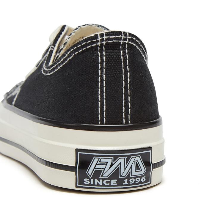 热风 【舒适好穿】春秋女士时尚日常休闲鞋低帮系带百搭帆布鞋