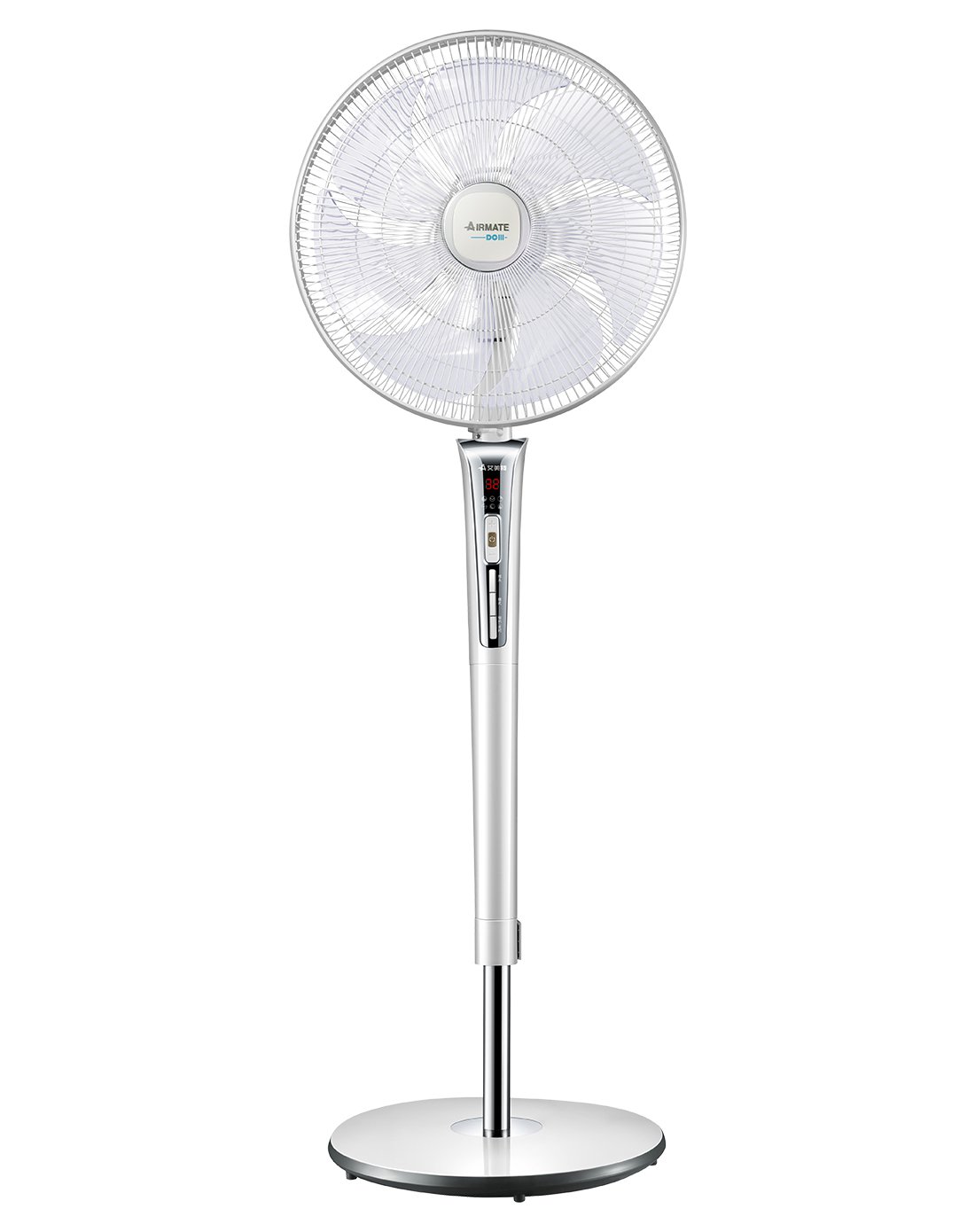 艾美特fs40101r七叶直流家用遥控落地扇智能温控电风扇