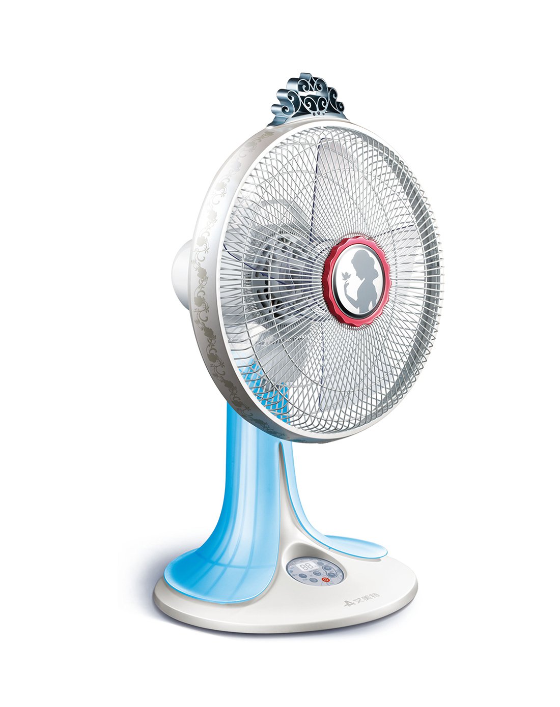 白雪公主直流落地扇fd3035m可摇头家用风扇