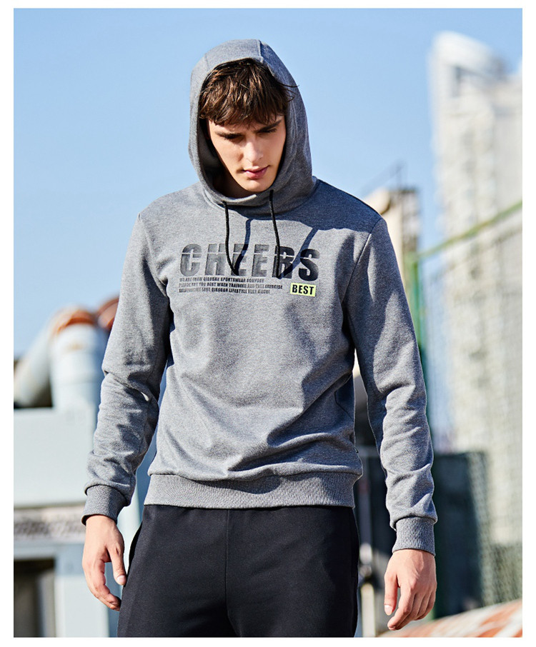 乔丹活力男女运动潮流街头 男款运动卫衣 乔丹xwd4372523学院蓝_唯品