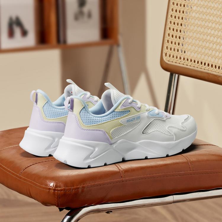 乔丹 【网面透气】女跑步鞋轻便舒适运动鞋休闲鞋缓震回弹复古跑鞋学生