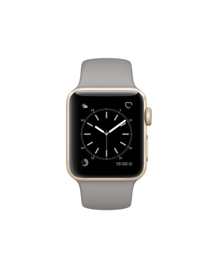 apple watch s1 38毫米砖青运动表带