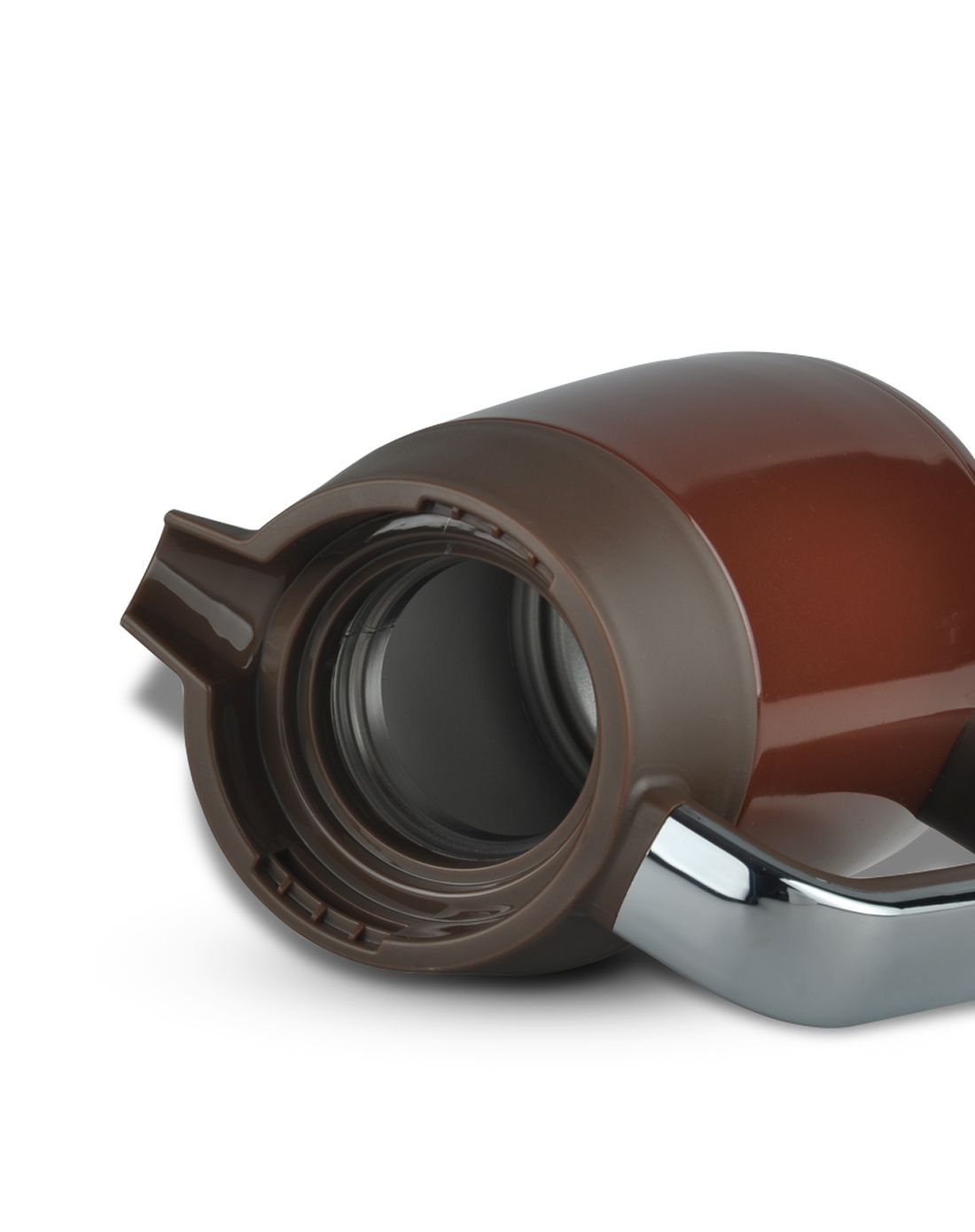 欧式真空保温壶棕色