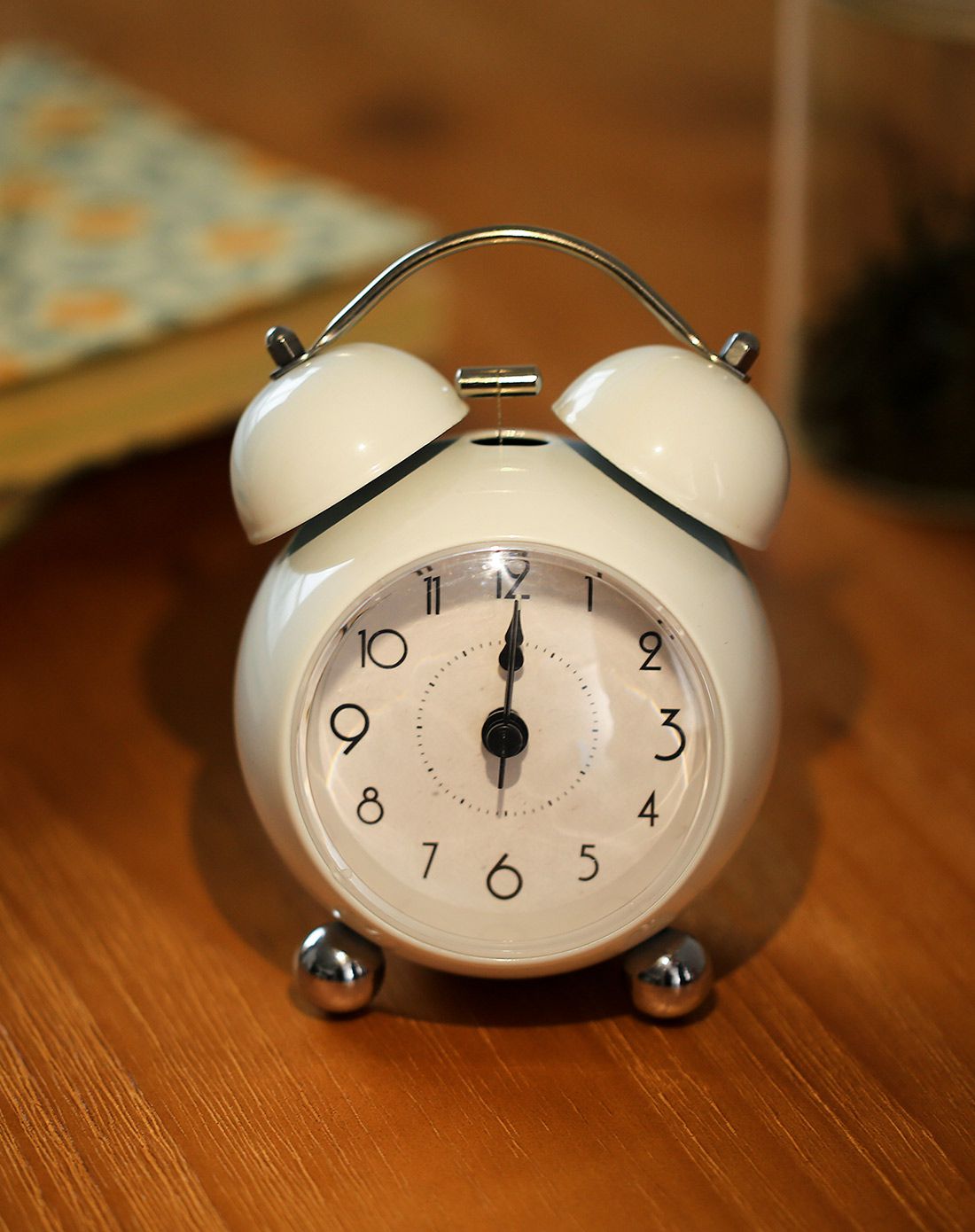 轻复古,懒人静音小闹钟 多色可选