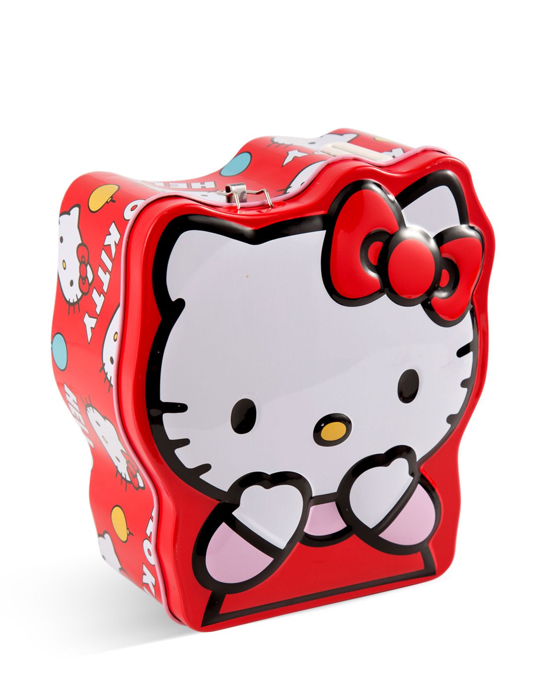 hello kitty 儿童用品旗舰店凯蒂猫可爱猫头带锁储钱罐fqktlj-cqg9790