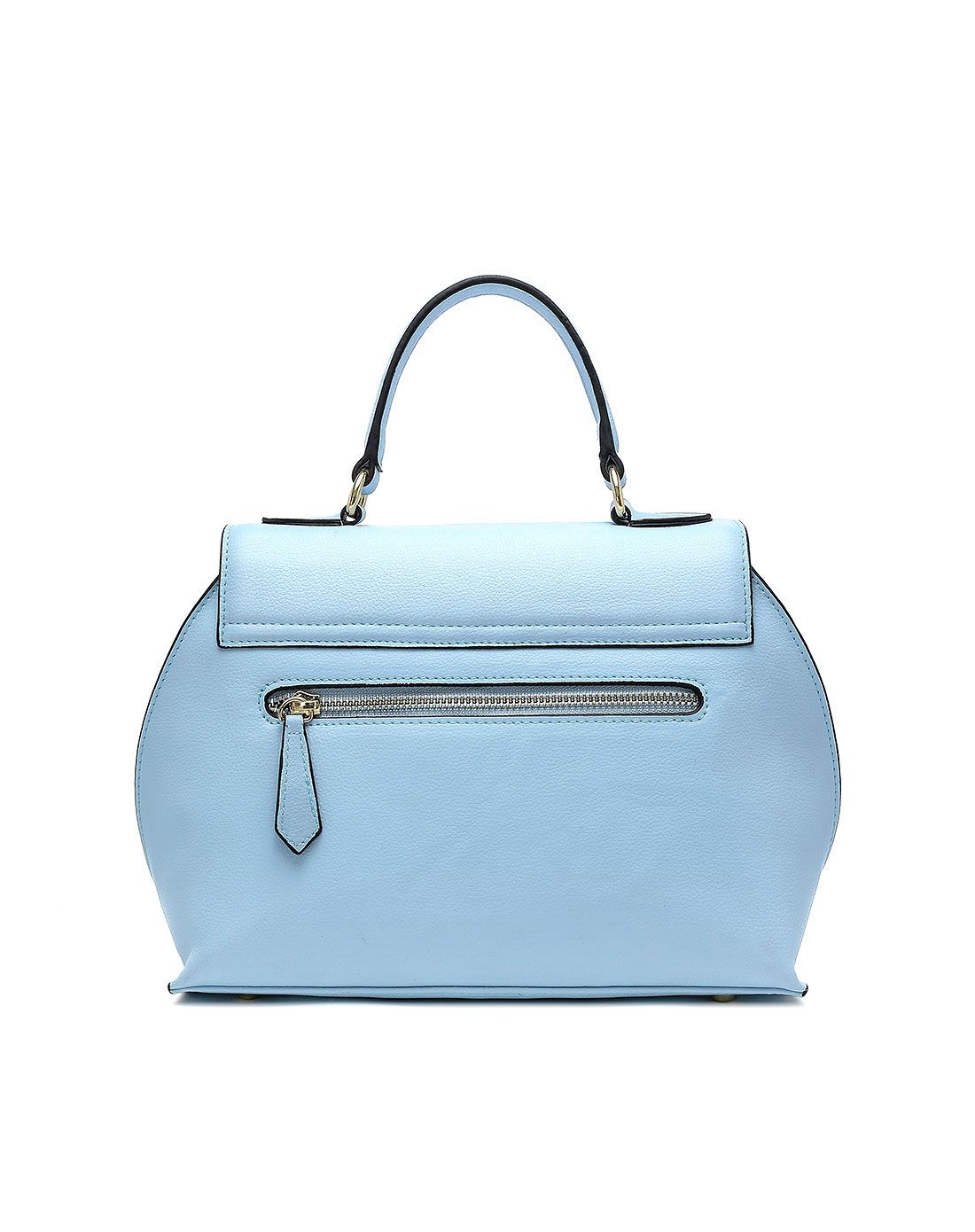 杜罗伦duloren女款冰兰流行锁扣牛皮手提单肩包450802-03_唯品会