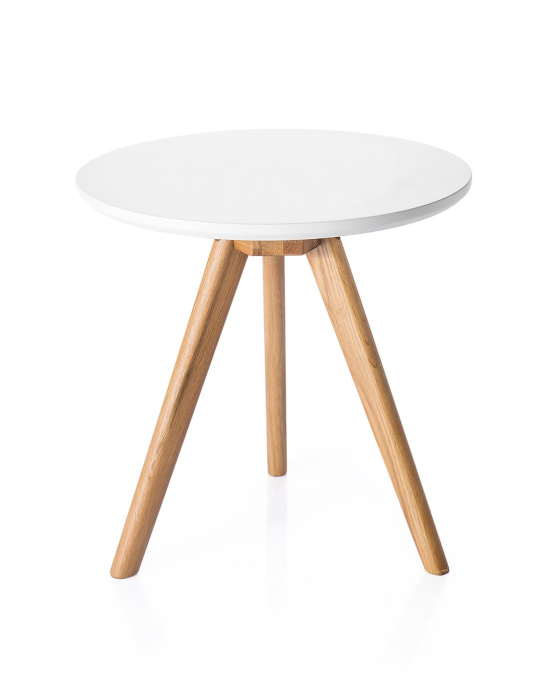 品质生活传播者 利快家居生活馆专场瑞德斯三联边桌白-中 桌脚为美国