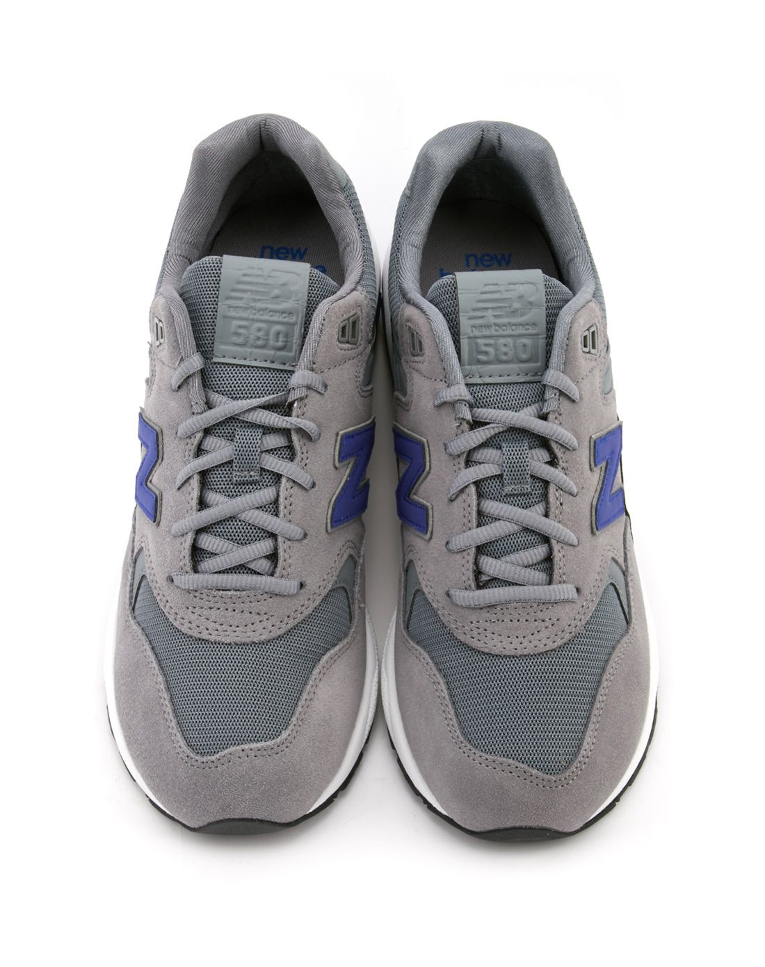 new balance特卖旗舰店580系列 中性款灰色经典鞋 轻量舒适mrt580nc