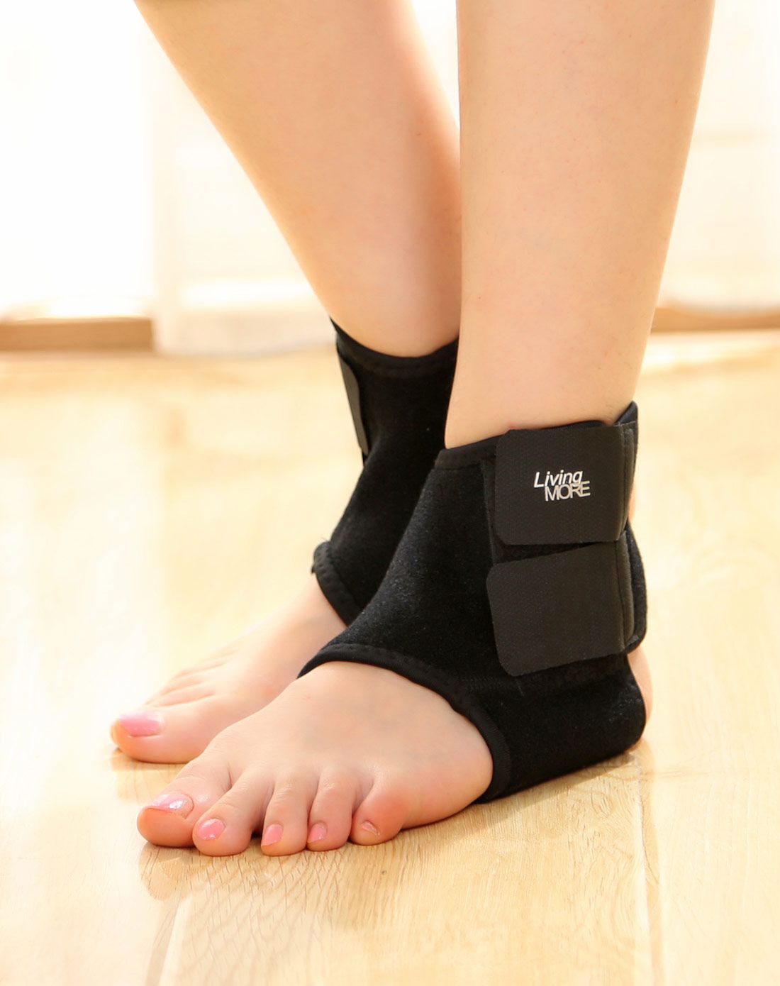 缠绕型运动防护脚踝套1双