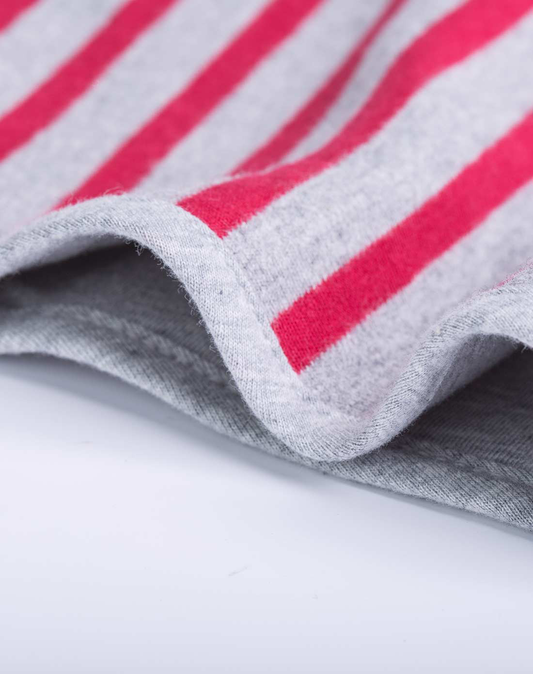 红灰色织纯棉盖毯