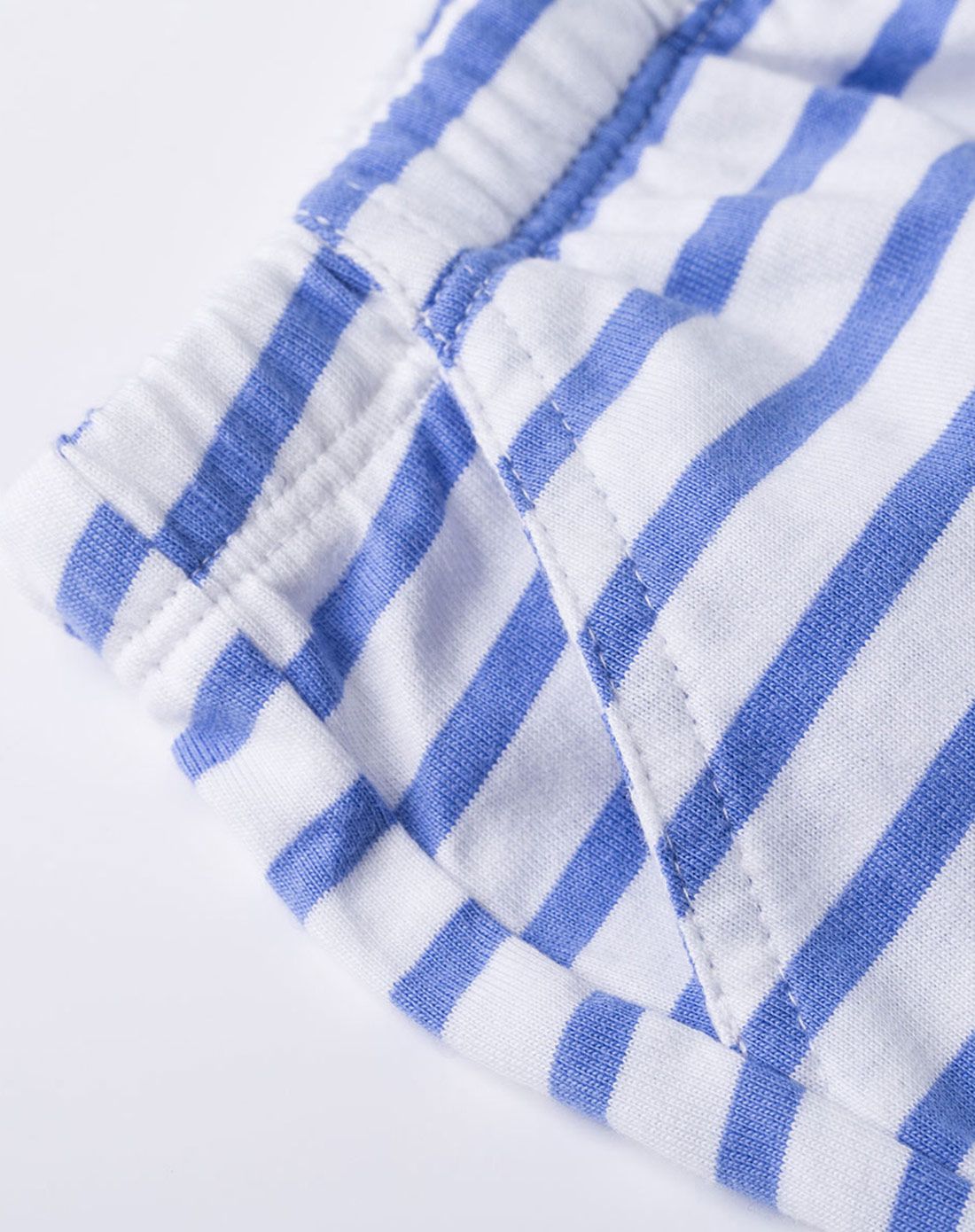 男宝宝蓝夏季条纹短裤