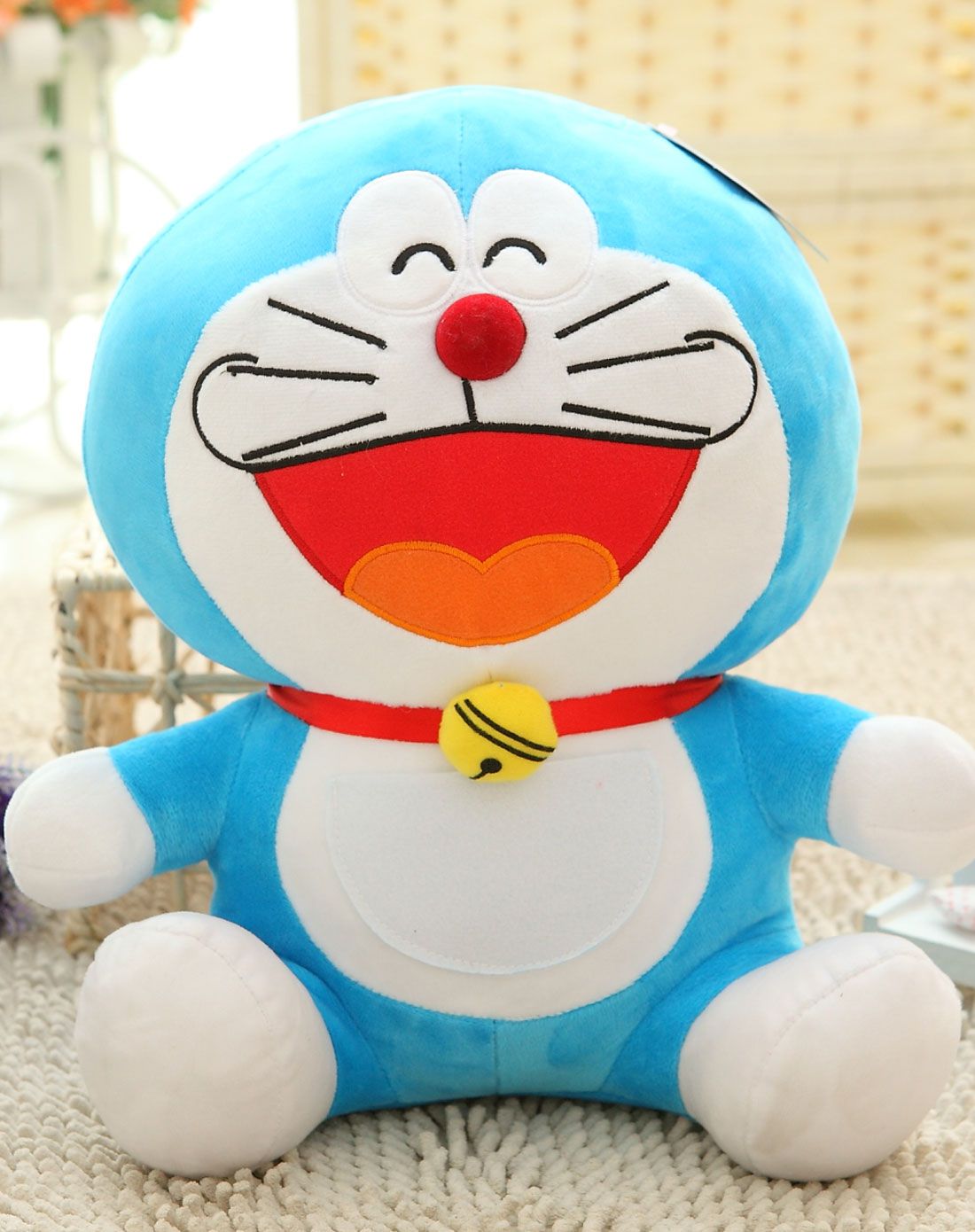 哆啦a梦坐式公仔 开怀款16寸