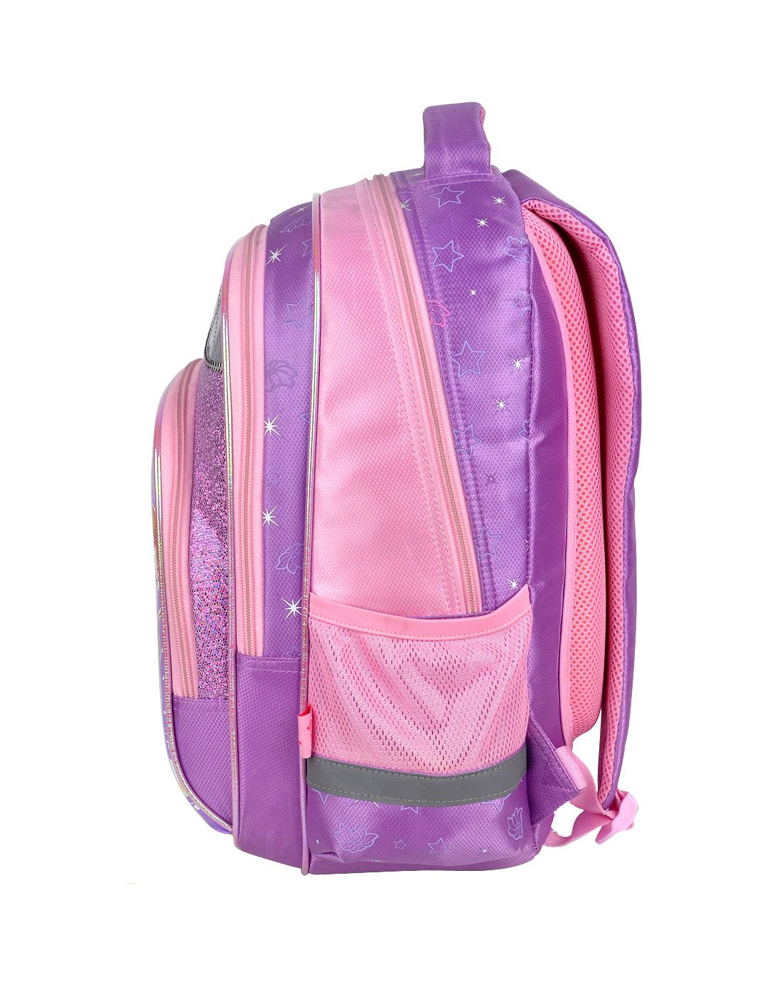 迪士尼女童紫色公主减压学生书包