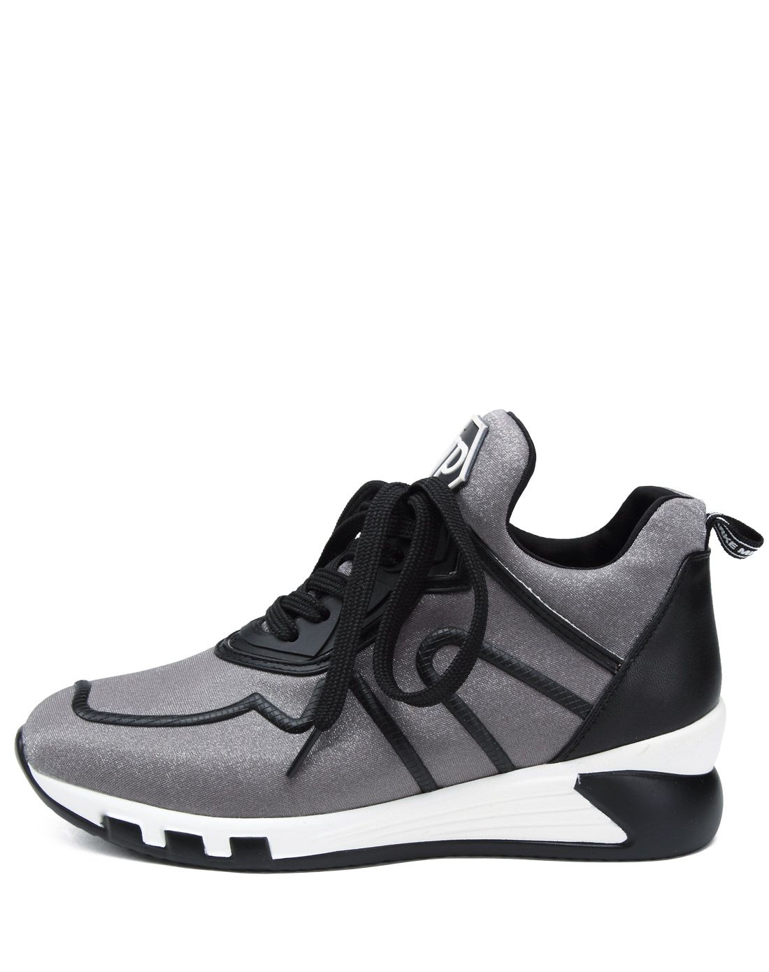 2016年秋新款灰色弹力莱卡滴塑鞋面休闲鞋