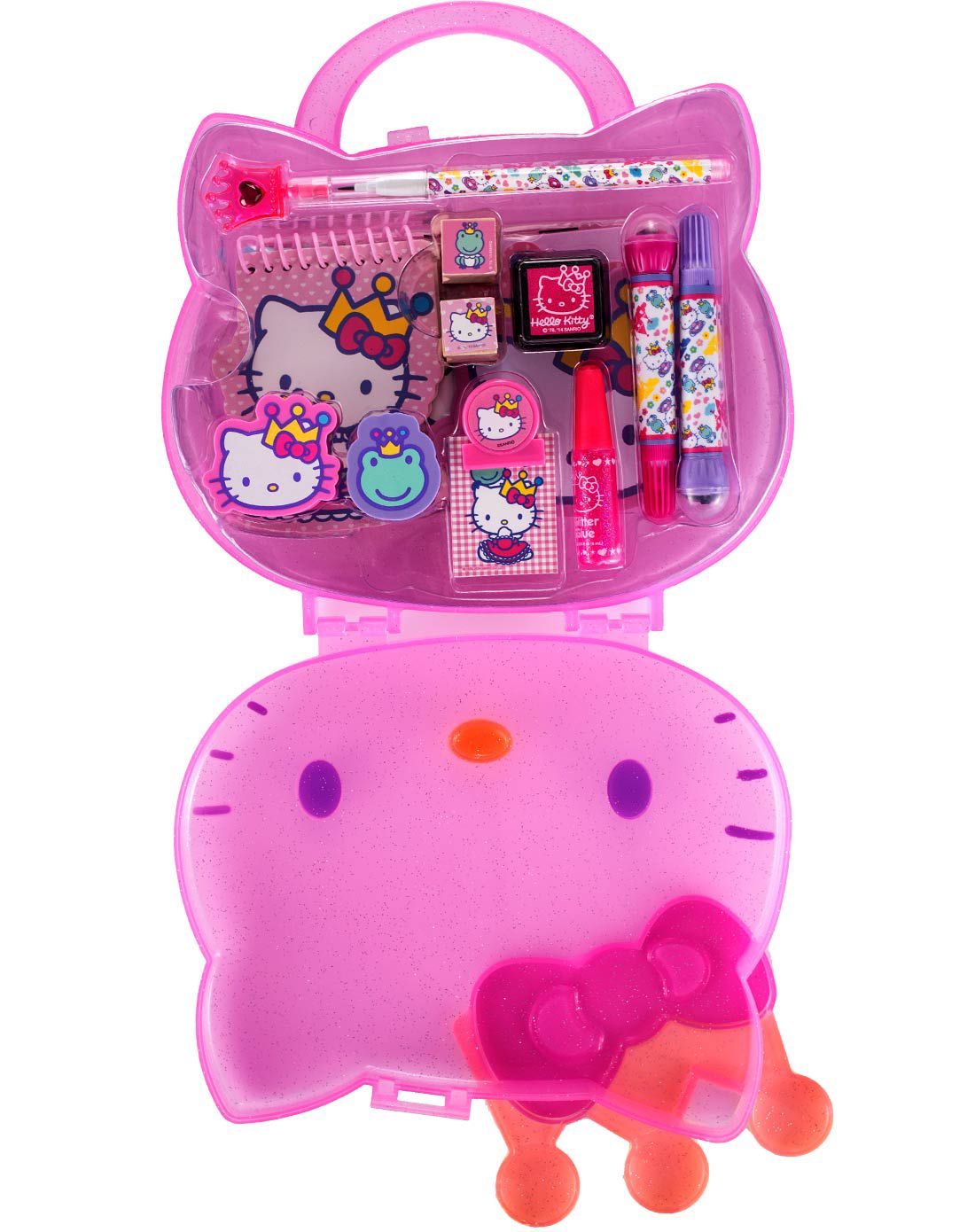 凯蒂猫儿童皇冠益智创意玩具套装