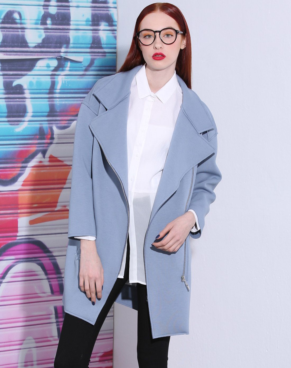 时髦高雅空气棉时尚外套