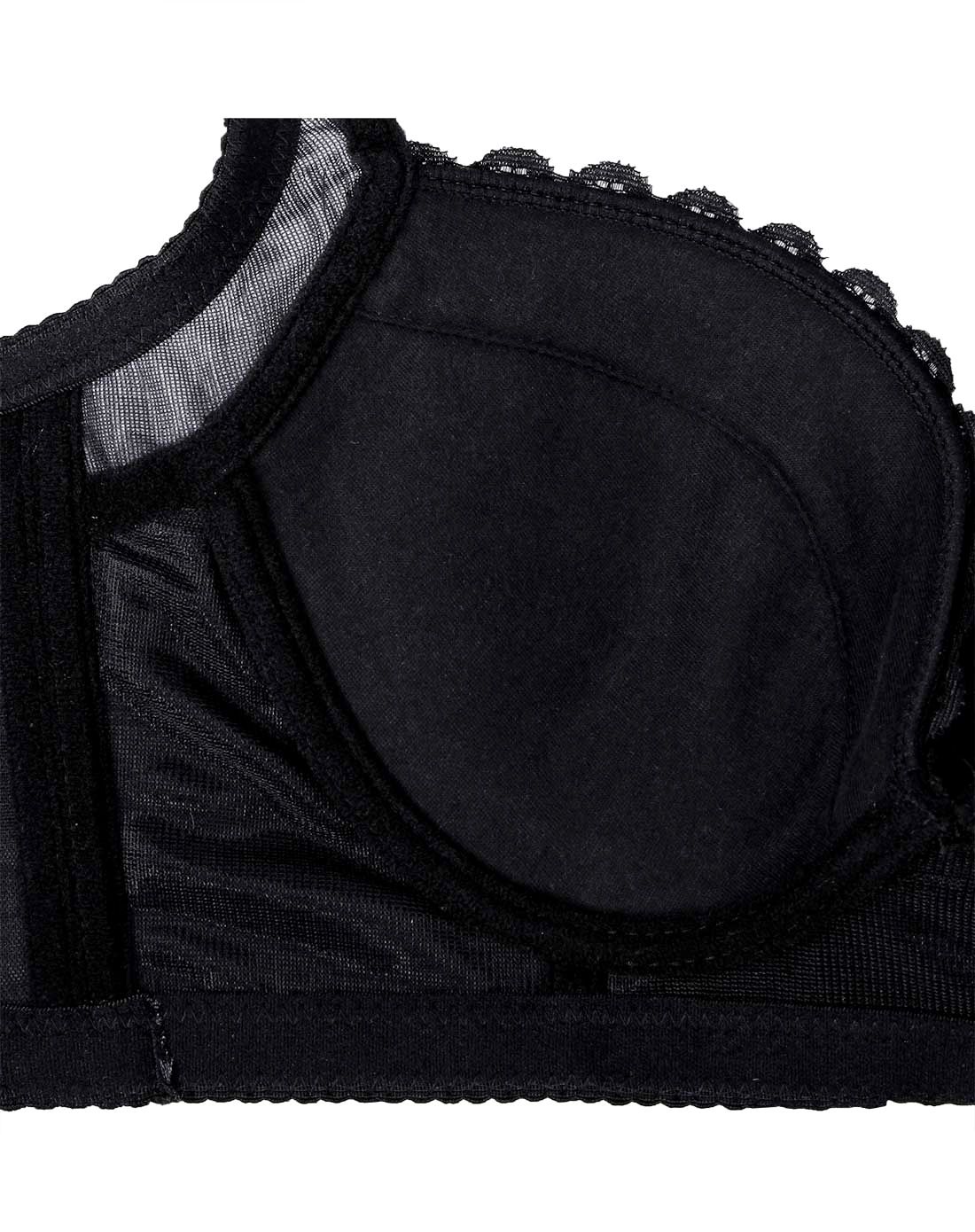 仙子宜岱xzyd内衣专场黑白前系带立体集中聚拢调整型文胸套装1314