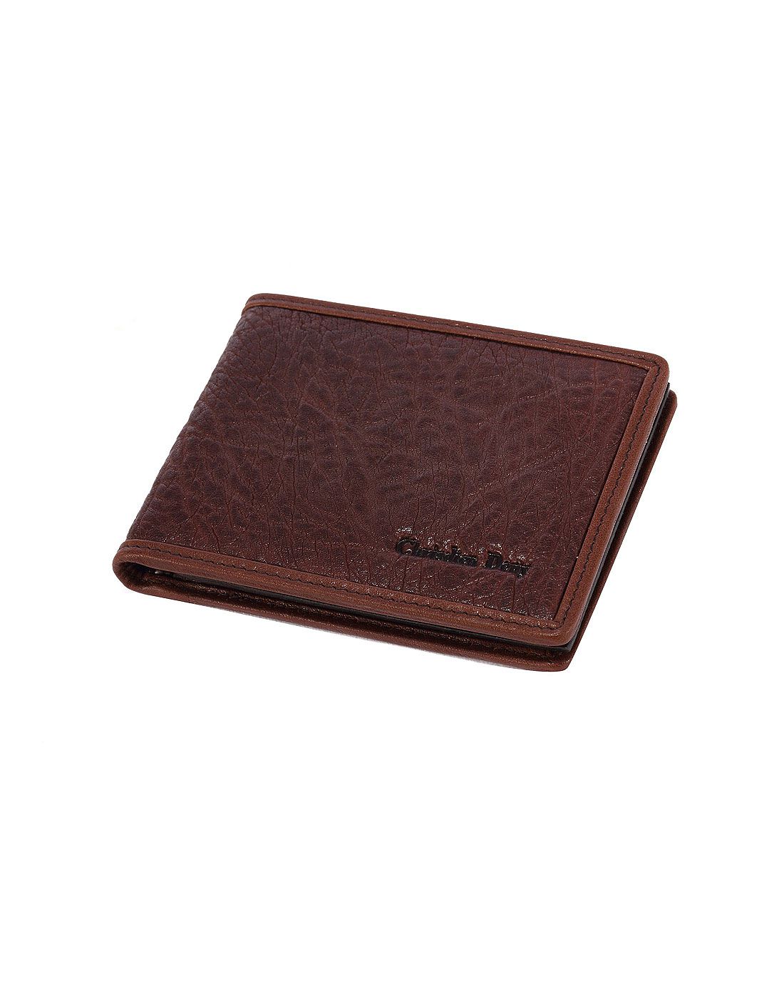 专柜同款男式啡色羊皮/牛皮卡包